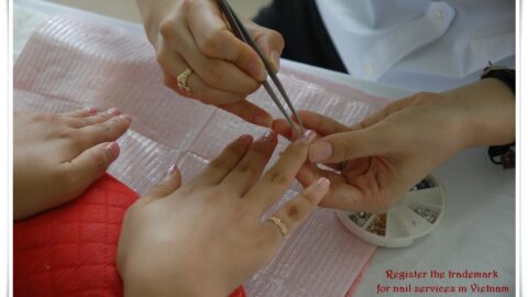 Register the trademark for nail services in Vietnam