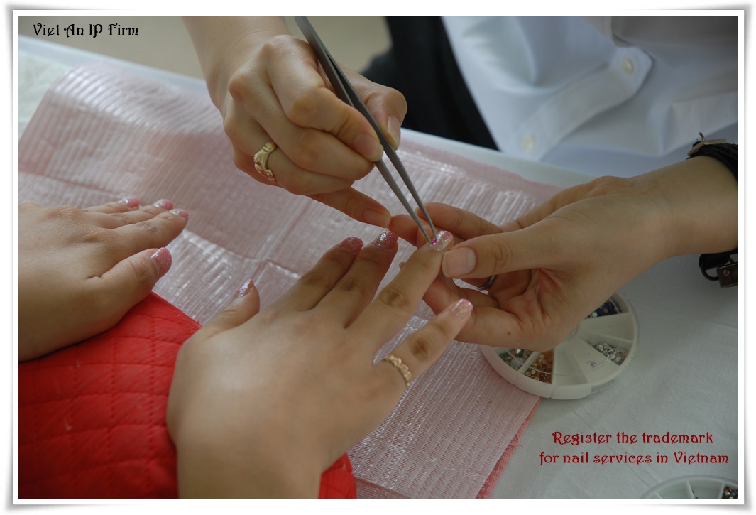 Register the trademark for nail services in Vietnam