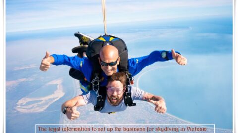 Set up a company for skydiving operation business in Vietnam