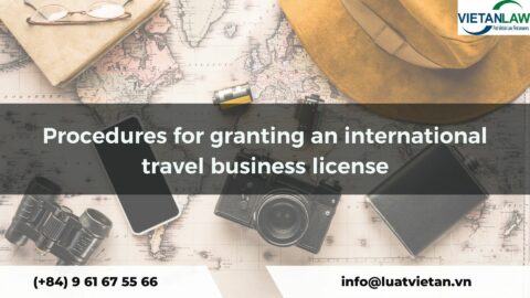 Procedures for granting an international travel business license