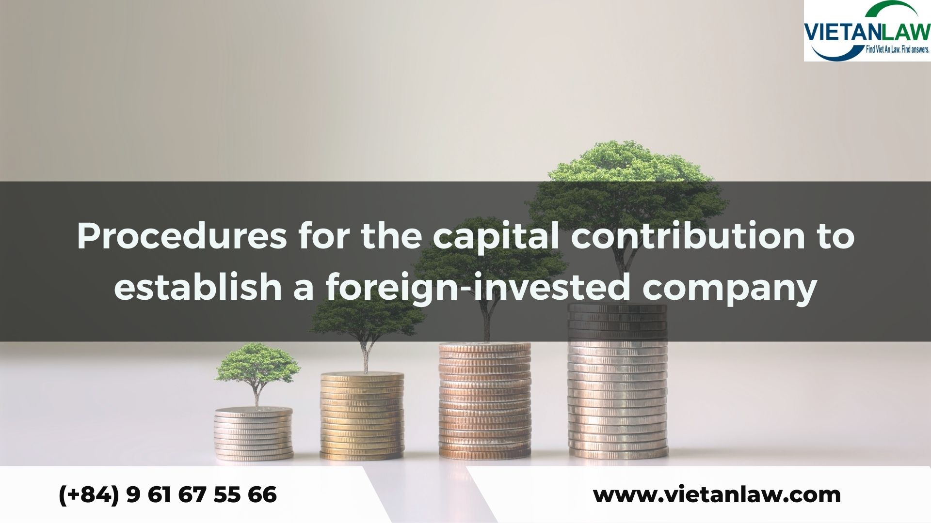 Procedures for the capital contribution to establish a foreign-invested company in Vietnam