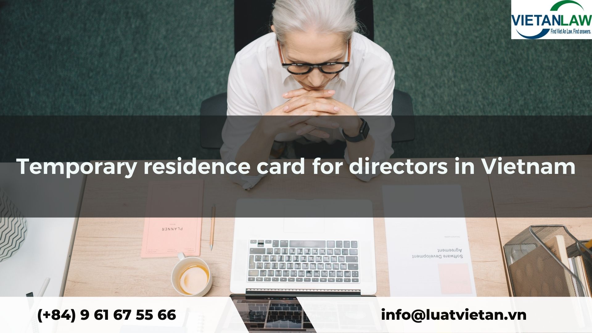 Temporary residence card for directors in Vietnam