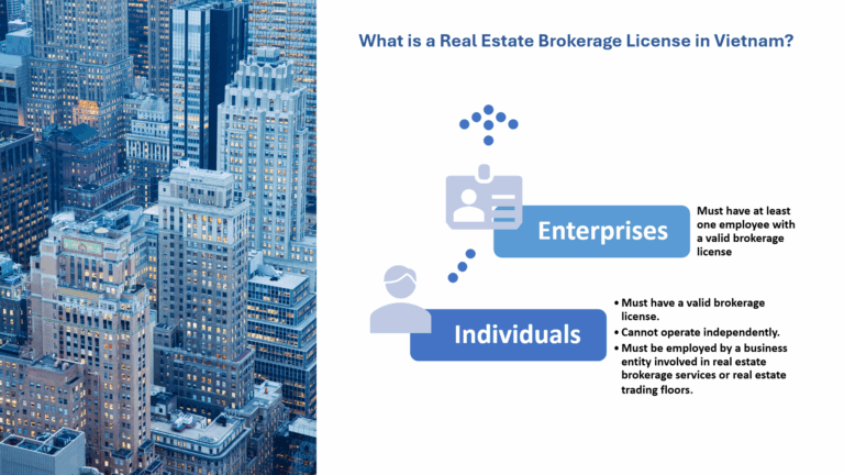 What is a Real Estate Brokerage License in Vietnam