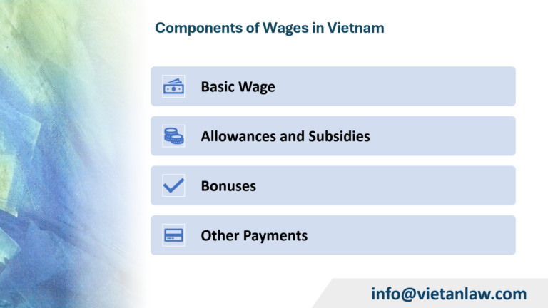 Components of Wages in Vietnam