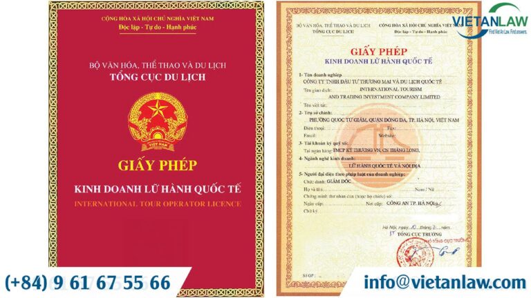 Vietnam International Travel Business License