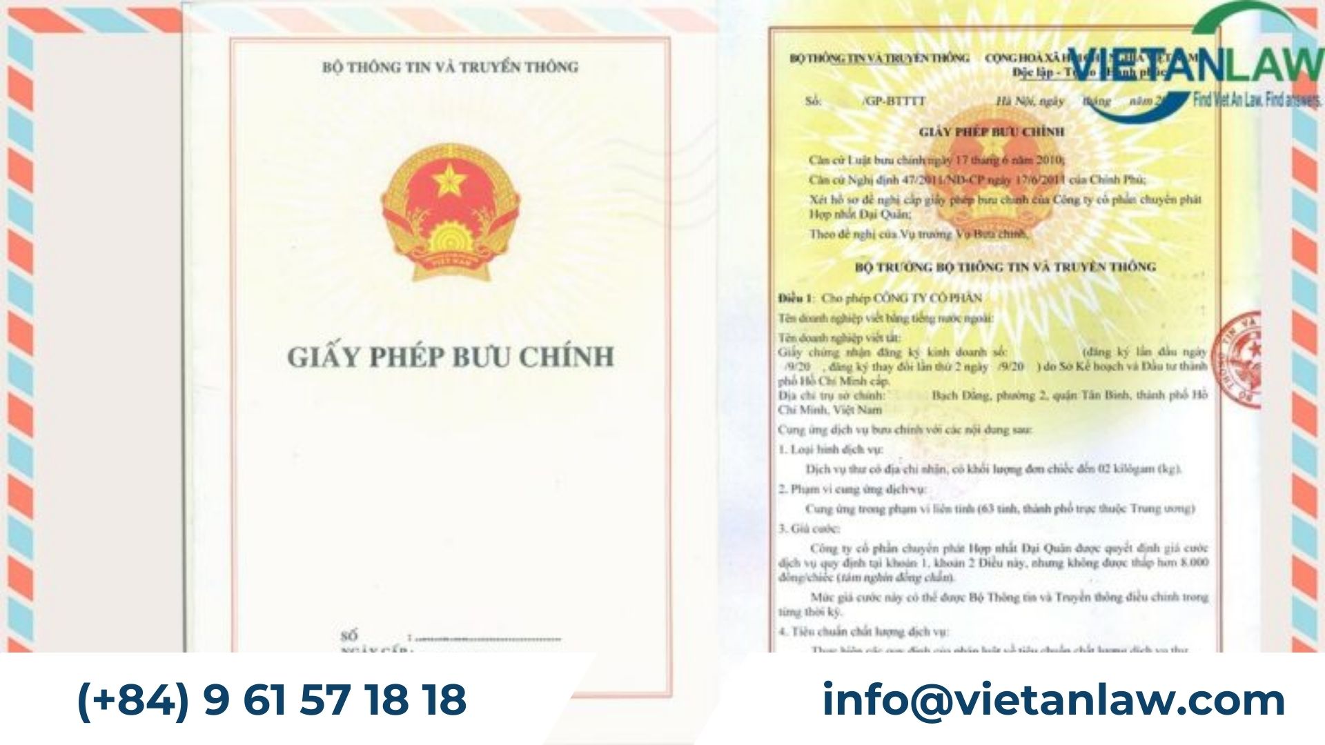 Postal license in Vietnam