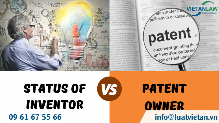 the status of the inventor and patent owner