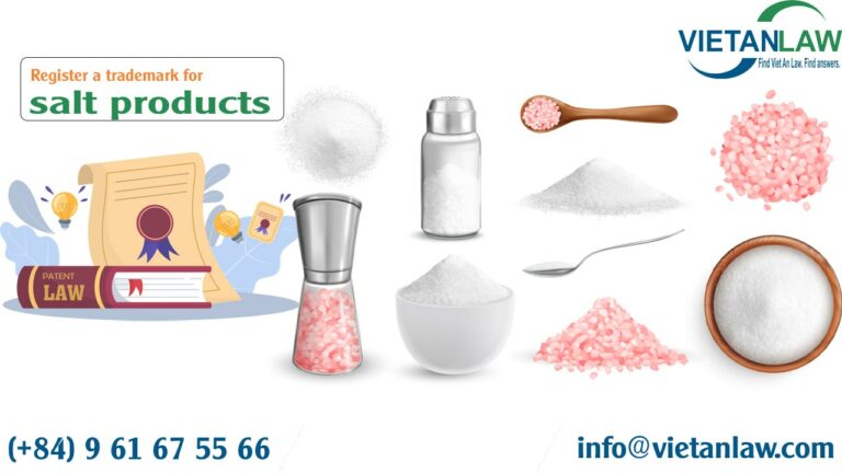 Register a trademark for salt products