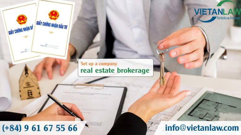 Set up a real estate brokerage company 