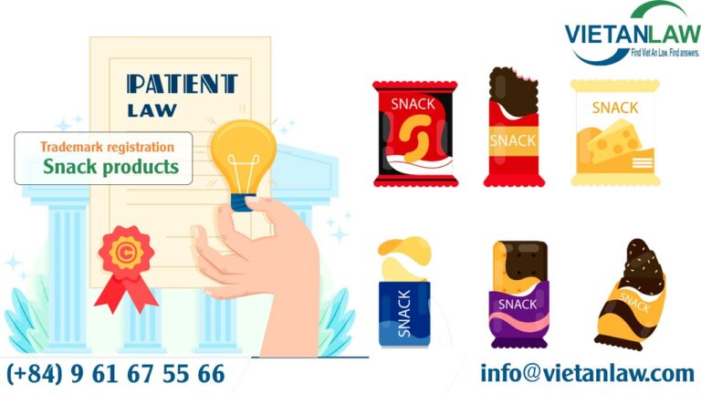 Trademark registration in Vietnam for snack products