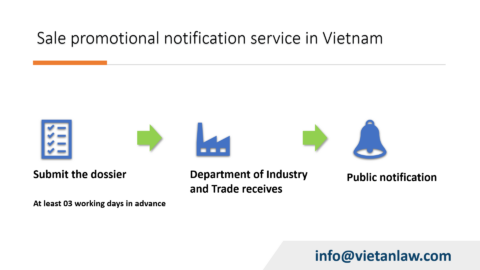 Sale promotional notification service in Vietnam