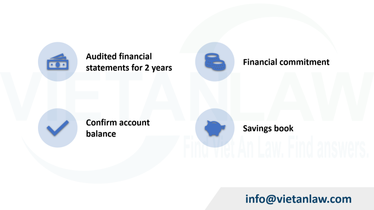 Instructions for proving the financial capacity of FDI investors