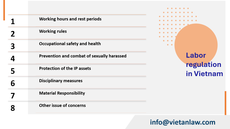 Labor Regulation Sample in Vietnam