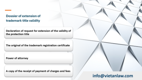 Power of Attorney to extend the validity of a trademark title