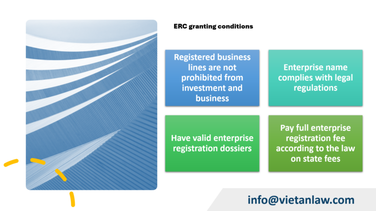 ERC granting conditions