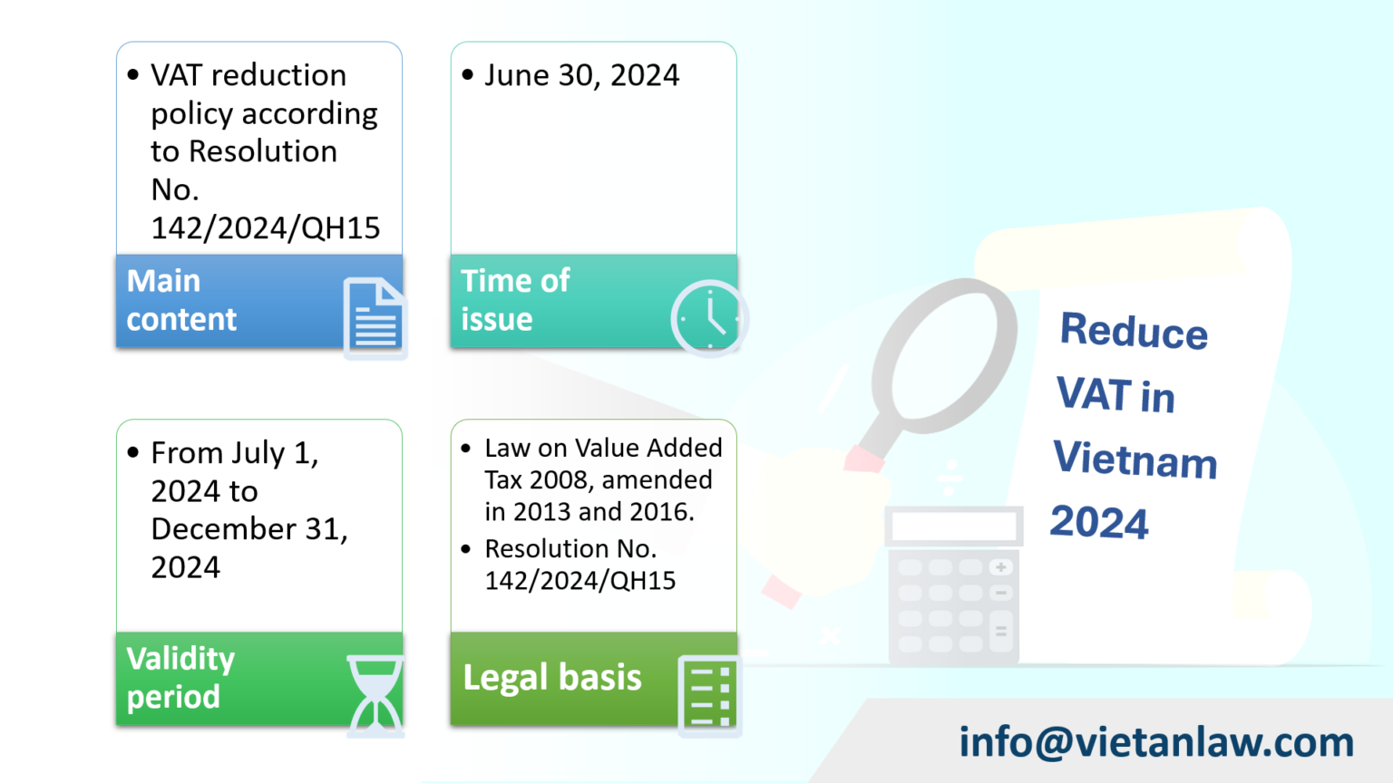 Reduce Value Added Tax Vat To 8 In Vietnam 2024 Viet An Law