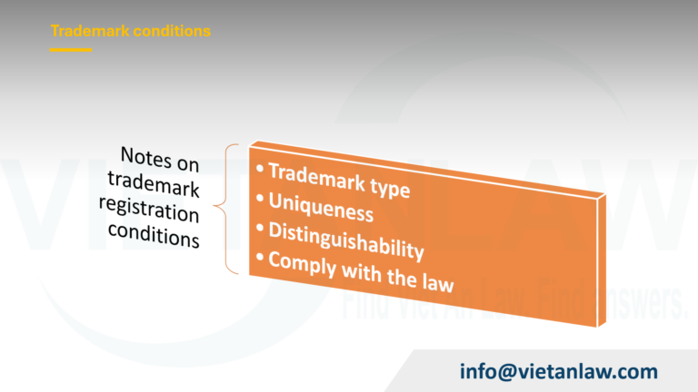 trademark conditions