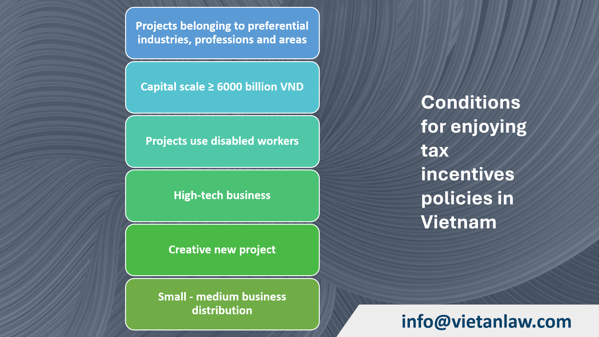 Tax Incentive Policies for FDI Companies in Vietnam - Viet An Law