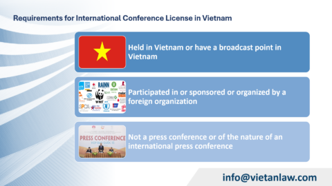 Requirements for International Conference License in Vietnam