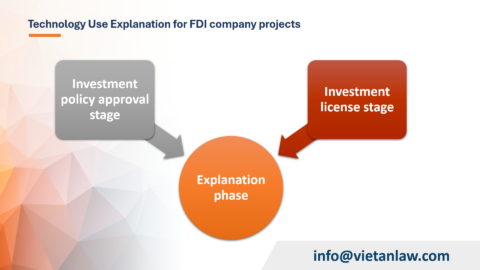 Technology Use Explanation for FDI company projects in Vietnam