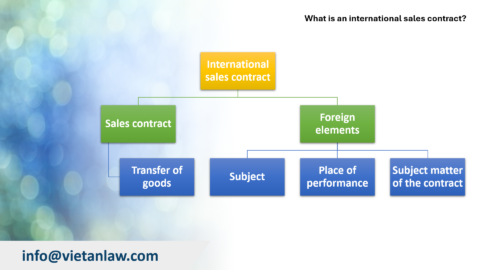 Legal Consulting for International Sale of Goods Contract in Vietnam