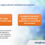 List of goods and services for national centralized procurement in Vietnam