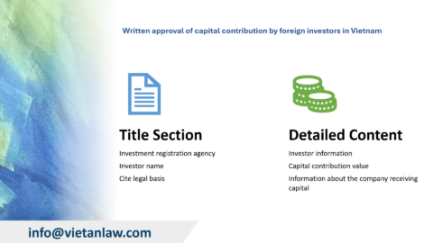 Approval of Capital Contribution by Foreign Investors in Vietnam