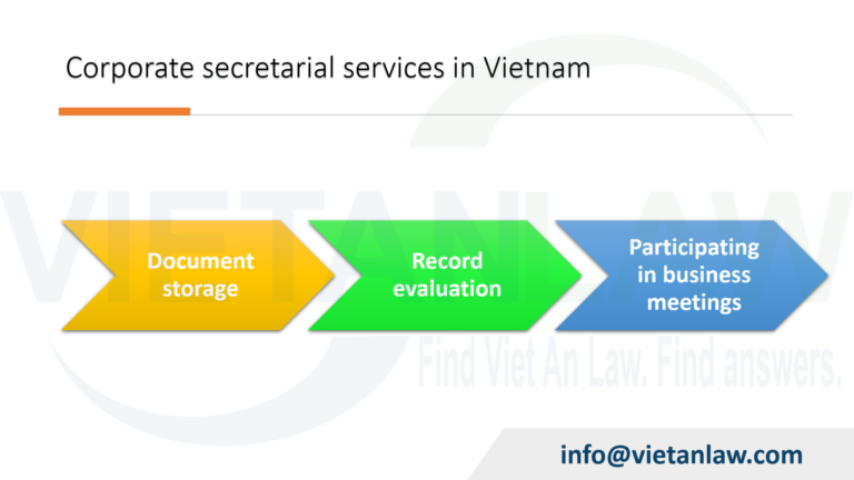 Corporate secretarial services in Vietnam