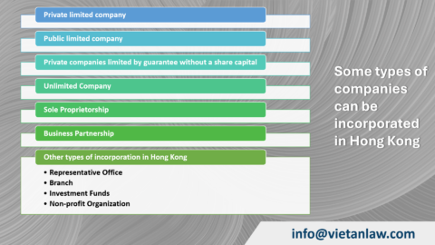 Types of companies that can be incorporated in Hong Kong