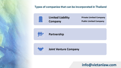 Types of companies that can be incorporated in Thailand