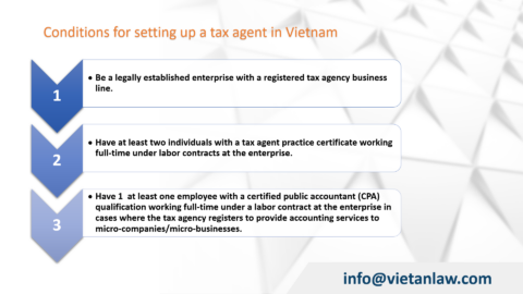 How to provide tax agent company service in Vietnam