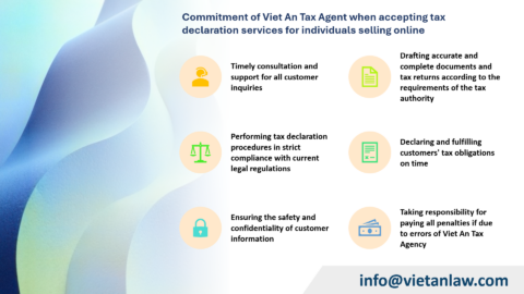 Tax declaration services for individuals selling online in Vietnam