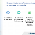 Notes when setting up a company in Cambodia