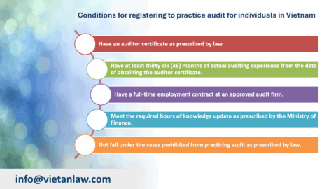 Individual Auditor Registration Certificate: Application Procedure in Vietnam