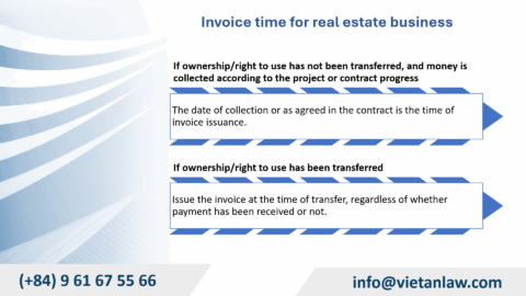 Regulations on when to issue VAT invoices in Vietnam