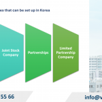 Types of companies that can be set up in Korea