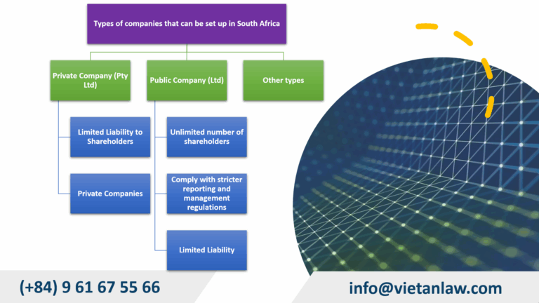 Types of companies that can be set up in South Africa