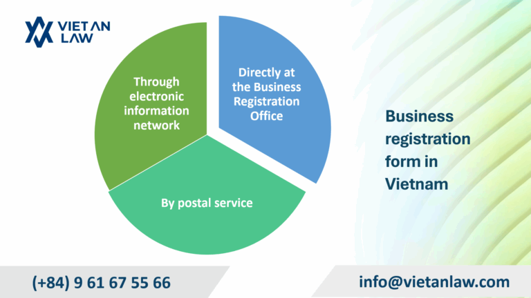 Business registration form in Vietnam