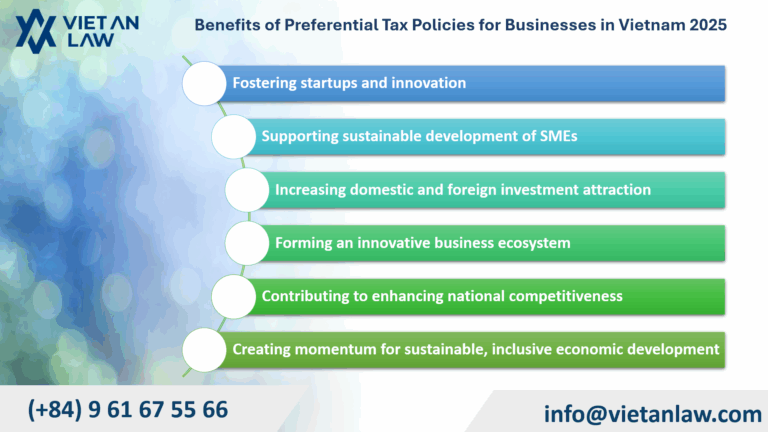 Benefits of Preferential Tax Policies for Businesses in Vietnam 2025 