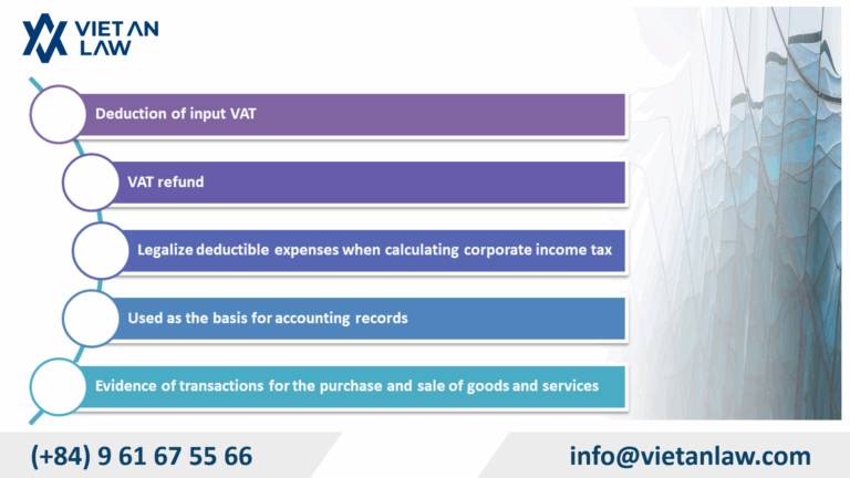 What is the VAT invoice for