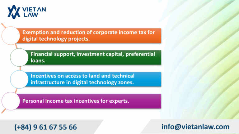 Comprehensive incentive policies in the Vietnam Digital Technology Industry Law 2025
