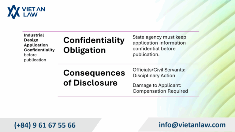Securing an industrial design application before publication