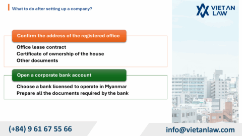 After setting up a company consulting services in Myanmar