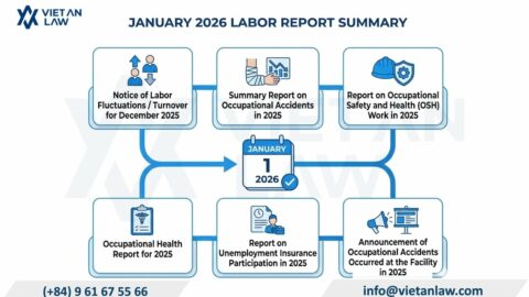 List of required HR & labor reports to submit in 2026 in Vietnam