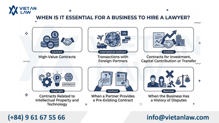 When must an enterprise hire a corporate contract drafting lawyer in Vietnam