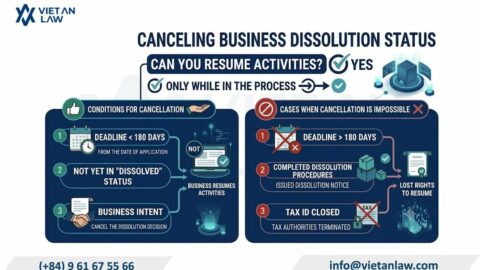 Cancel Company Dissolution Status in Vietnam 2026: Procedure & Guide