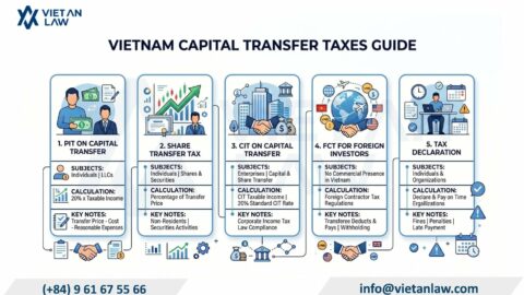 Vietnam Company Capital Transfer: Procedures, Tax & Costs
