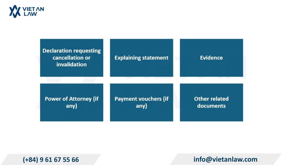 Dossier for requesting invalidation or cancellation of protection titles in Vietnam Dossier for requesting invalidation or cancellation of protection titles in Vietnam