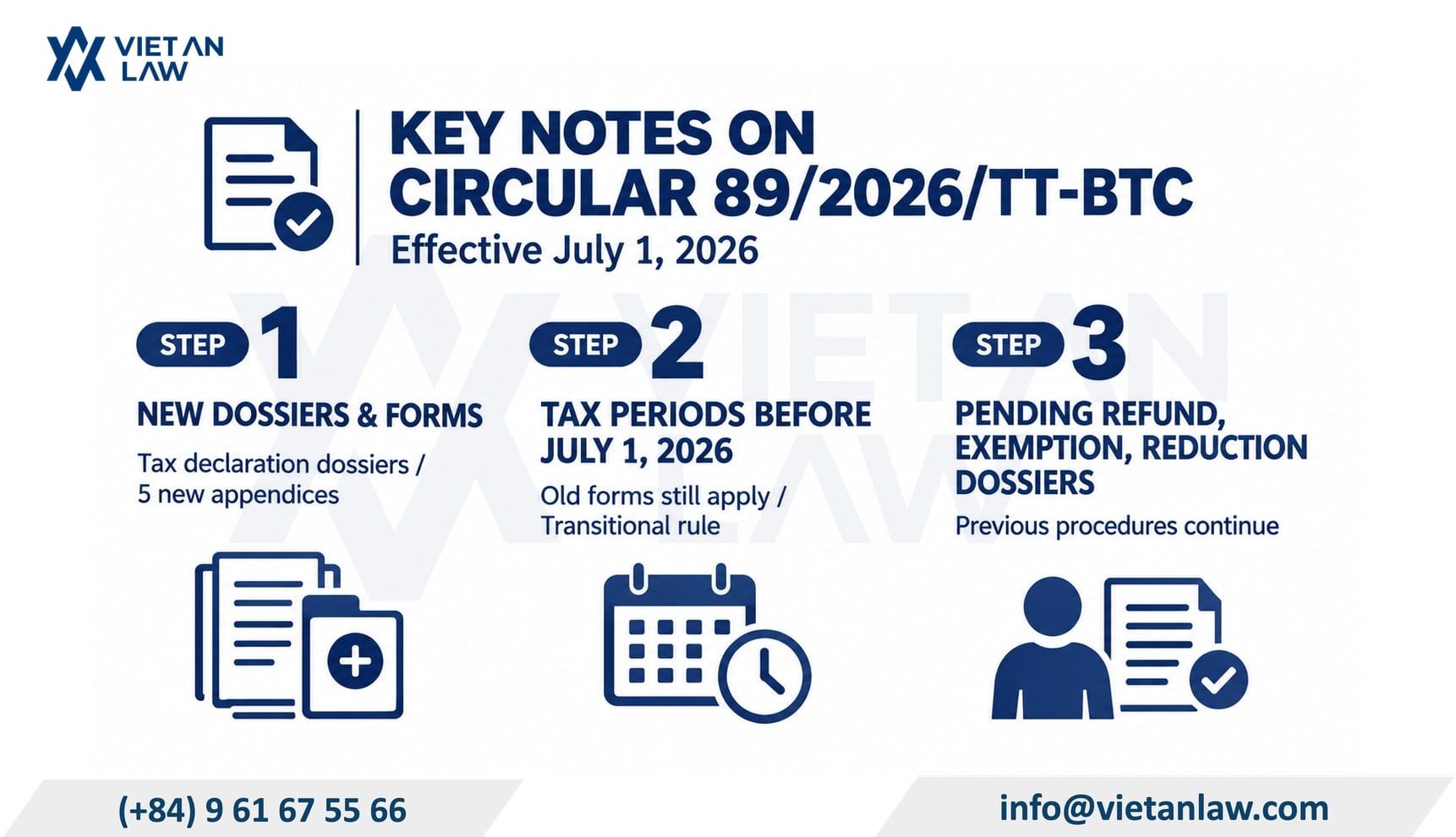 Key notes when applying Circular 89/2026/TT-BTC in Vietnam Key notes when applying Circular 89/2026/TT-BTC in Vietnam